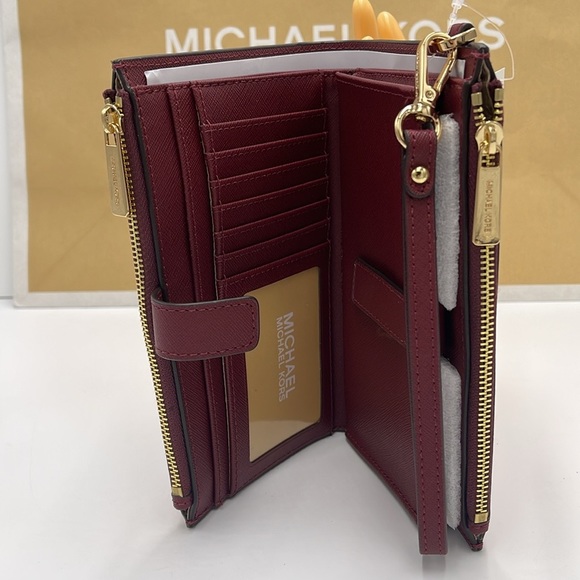 Michael Kors Jet Set Travel Large Double Zip Wristlet Wallet Phone Holder 
NWT - Picture 8 of 16